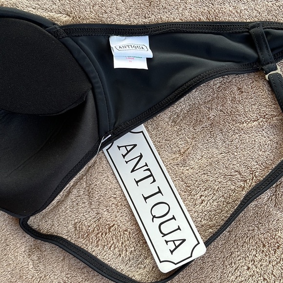 Antiqua black swim bra top - Picture 3 of 4